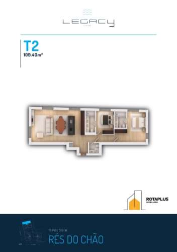 T2 Novo Vistas Mar em V. Conde