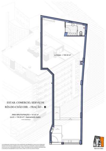 Loja  para comercio e serviços