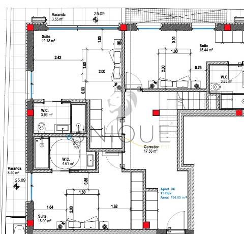 Apartamento T3 Implex em construção