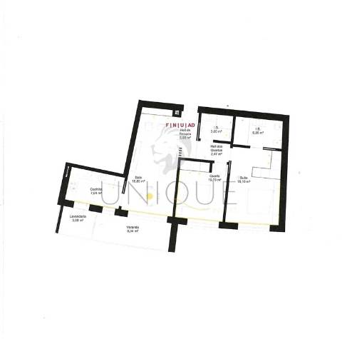 Apartamento T3 em construção em Esgueira