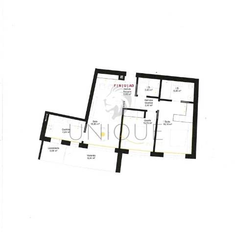 Apartamento T3 em construção em Esgueira