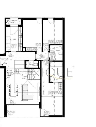 Apartamento T3 Duplex com Terraço na Praia da Vagueira
