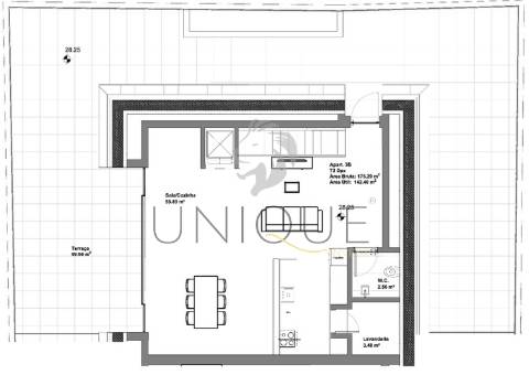 Apartamento T3 Implex em Construção no Centro de Aveiro | Classe A+ e Varanda