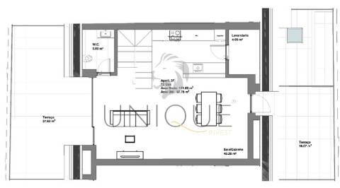 Apartamento T2 Implex em Construção no Centro de Aveiro | Varanda e Certificação A+