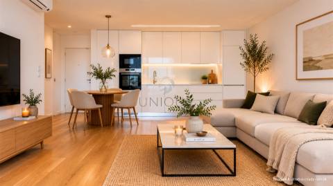 Apartamento T2 em Canidelo, Lavadores | Varandas, Sustentabilidade e Praia