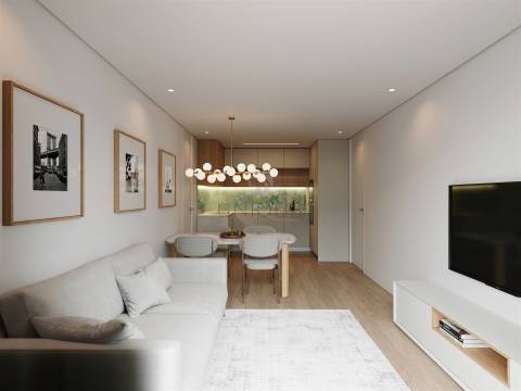 Apartamento T2 ICON Sailor | Praia da Barra, Varanda e Vista Atlântica