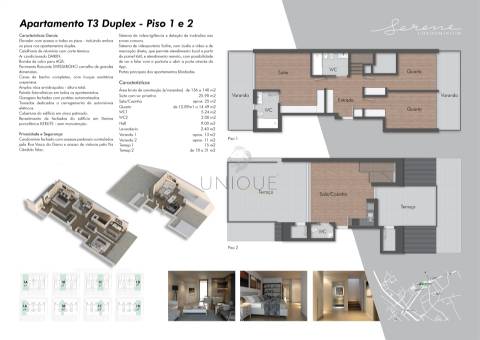Apartamento T3 Duplex em Ílhavo | Condomínio Privado, Terraço e Garagem