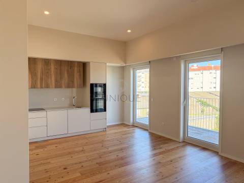 Apartamento T1 novo na zona histórica do centro da cidade de Aveiro.