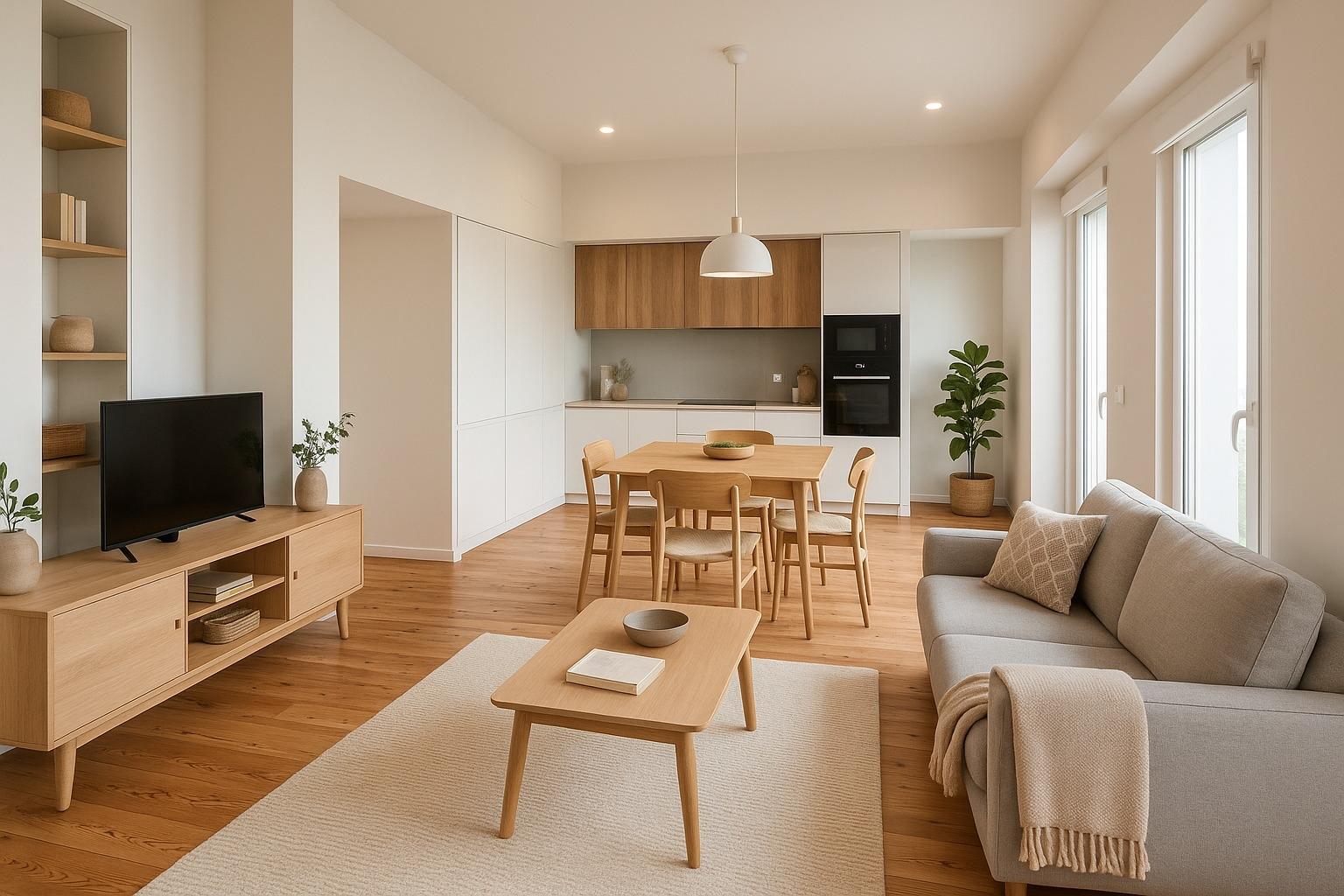 Apartamento T1 novo na zona histórica do centro da cidade de Aveiro.