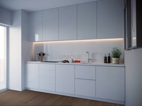 Apartamento T1 Novo com Varanda e Garagem em Esgueira, próximo de Aveiro