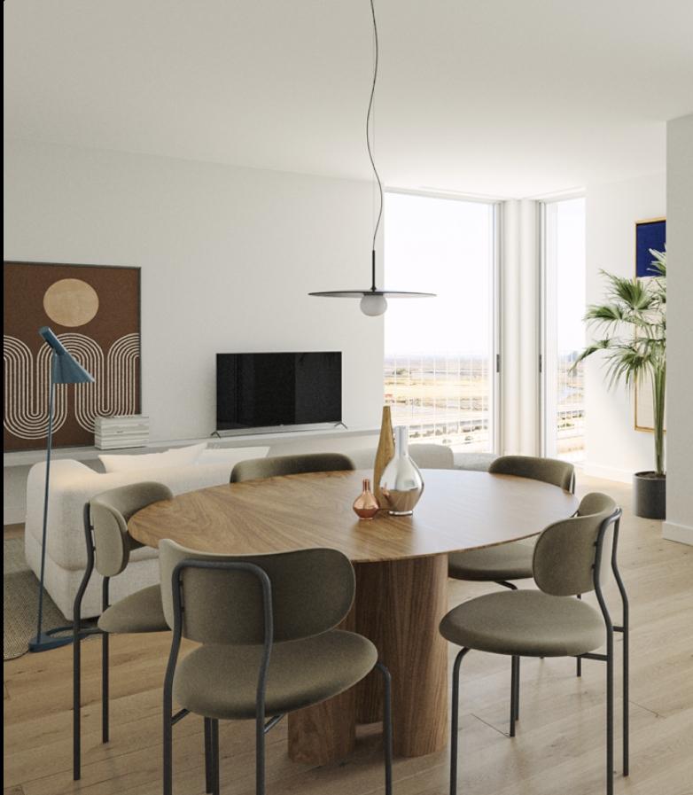 Apartamento T1 com Terraço e Jardim Privativo - Foz de Prata