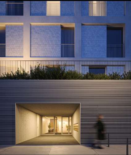 Apartamento T1 com Terraço e Jardim Privativo - Foz de Prata