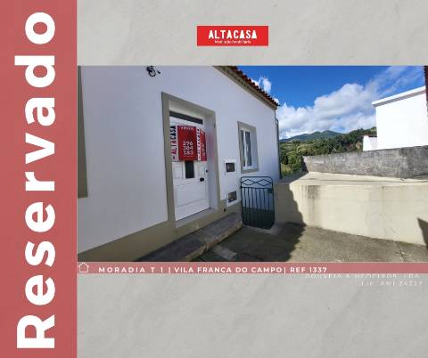 Moradia T1 Venda em Água de Alto,Vila Franca do Campo