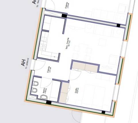 Apartamento T1, com Lugar de Garagem ao Polo Universitário de Guimarães