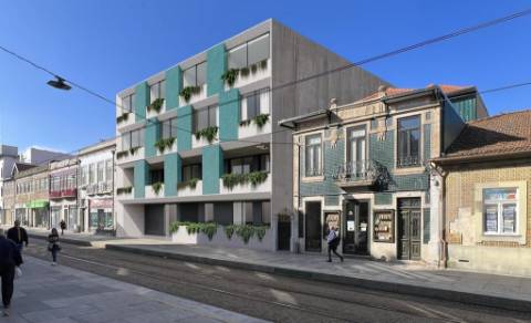 Apartamento T0 em Construção, Brito Capelo, Matosinhos