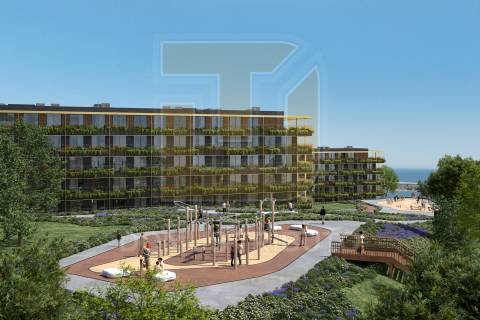 Apartamento T3 em Construção,  varanda lugar de garagem e arrumos,  à Marina de Vila Nova de Gaia