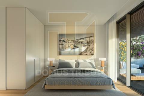 Apartamento T3 em Construção, lugar de garagem e arrumos, Junto à Marina de Vila Nova de Gaia