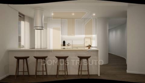 Apartamento T3 em construção, com Box dupla junto ao Colégio Efanor, Matosinhos