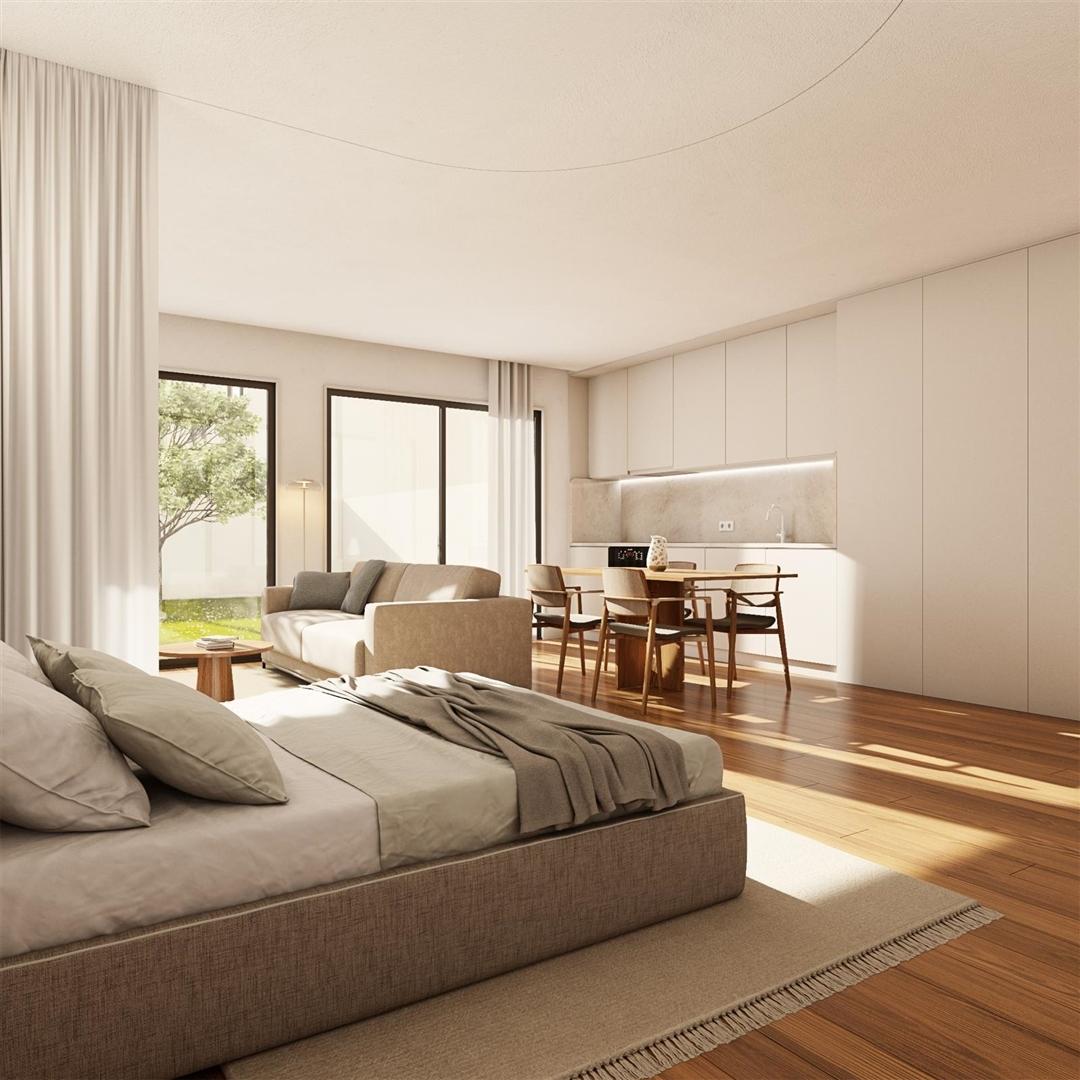Apartamento T0 com Terraço, em Construção - Brito Capelo, Matosinhos