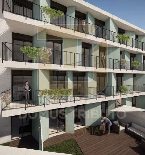 Apartamento T0 com Varanda, em construção, Asprela, Paranhos