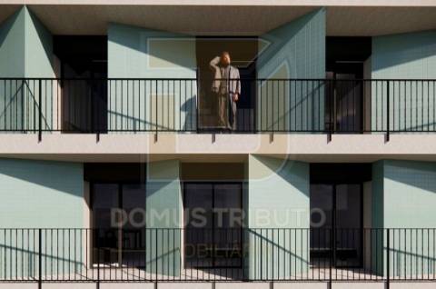 Apartamento T0 com Varanda, em construção, Asprela, Paranhos