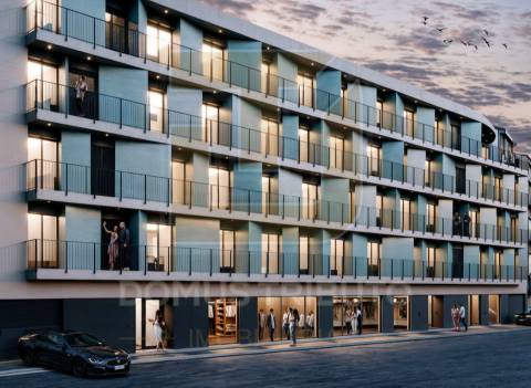 Apartamento T1 com Varanda, em construção, Asprela, Paranhos