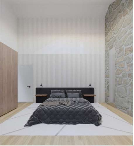 Apartamento T1com varanda e vista sobre o Rio Douro – Sofisticação no Coração do Porto