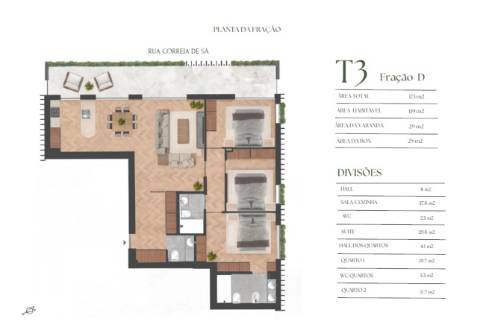 Apartamento T3, de Luxo, Avenida da Boavista, Porto