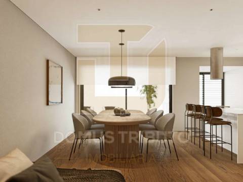 Apartamento T2 em Construção, com Varanda e Garagem num Condomínio Fechado com Piscina, Gondomar