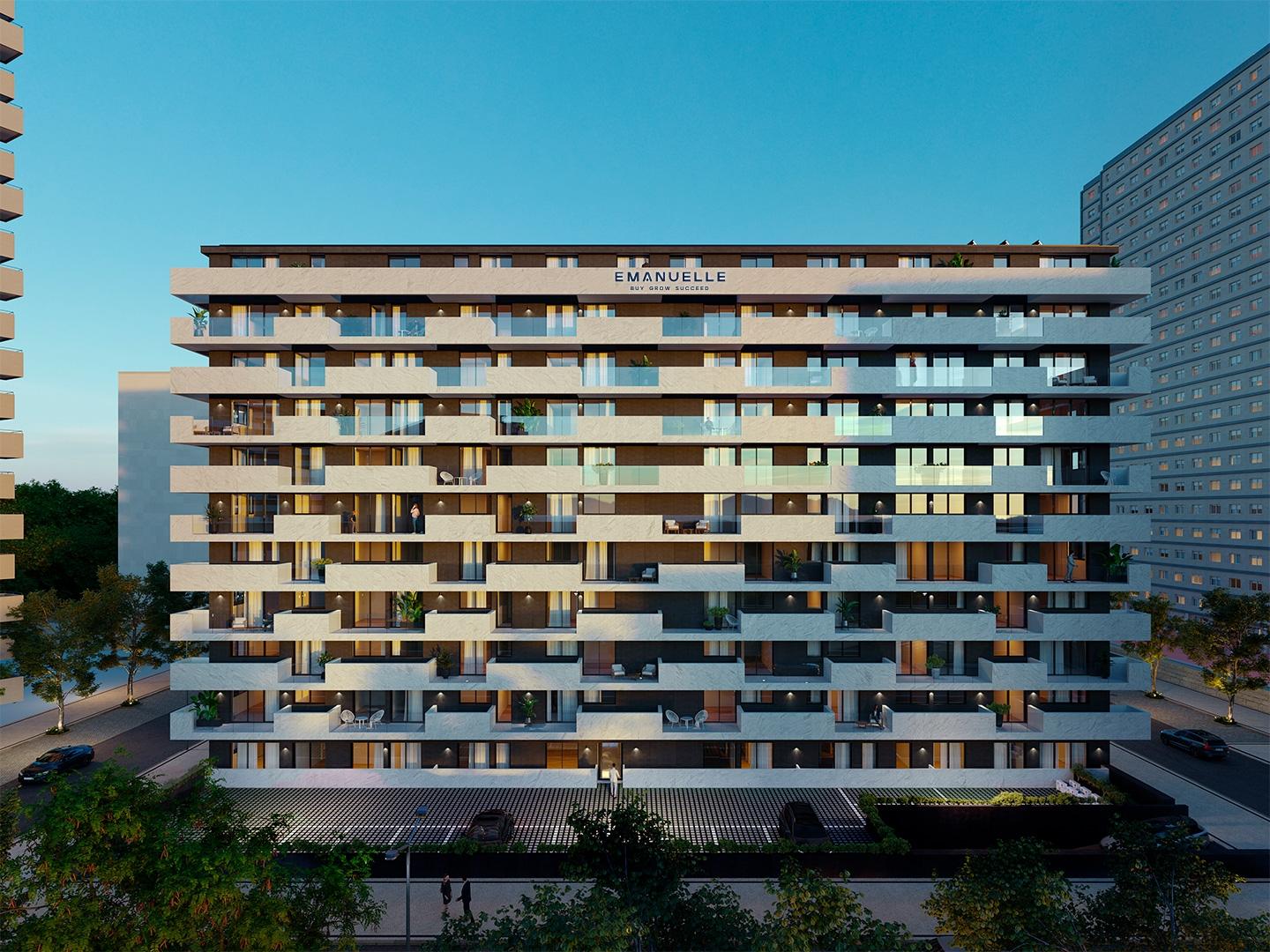 Apartamento T2 em Construção ASTRO EMANUELLE SUL – Conforto e Modernidade em Leça da Palmeira