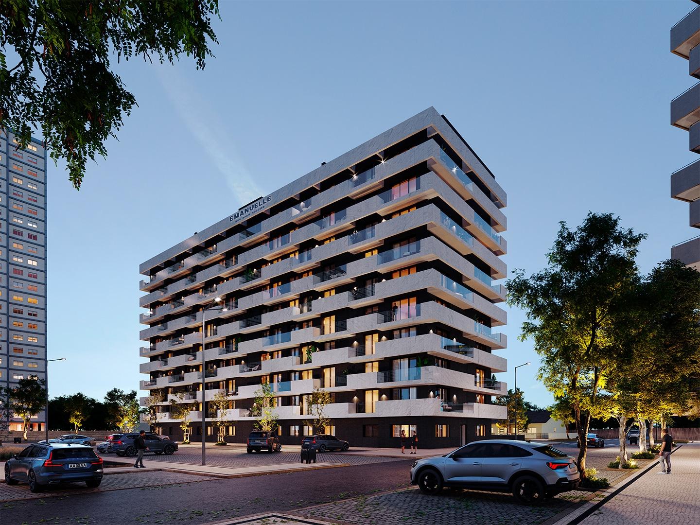 Apartamento T2 em Construção ASTRO EMANUELLE SUL – Conforto e Modernidade em Leça da Palmeira