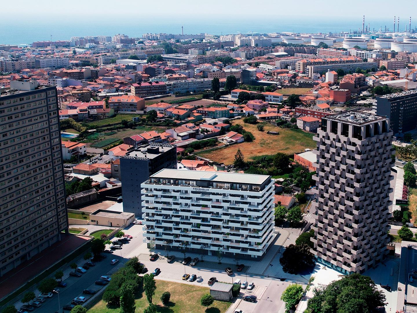 Apartamento T2 em Construção ASTRO EMANUELLE SUL – Conforto e Modernidade em Leça da Palmeira