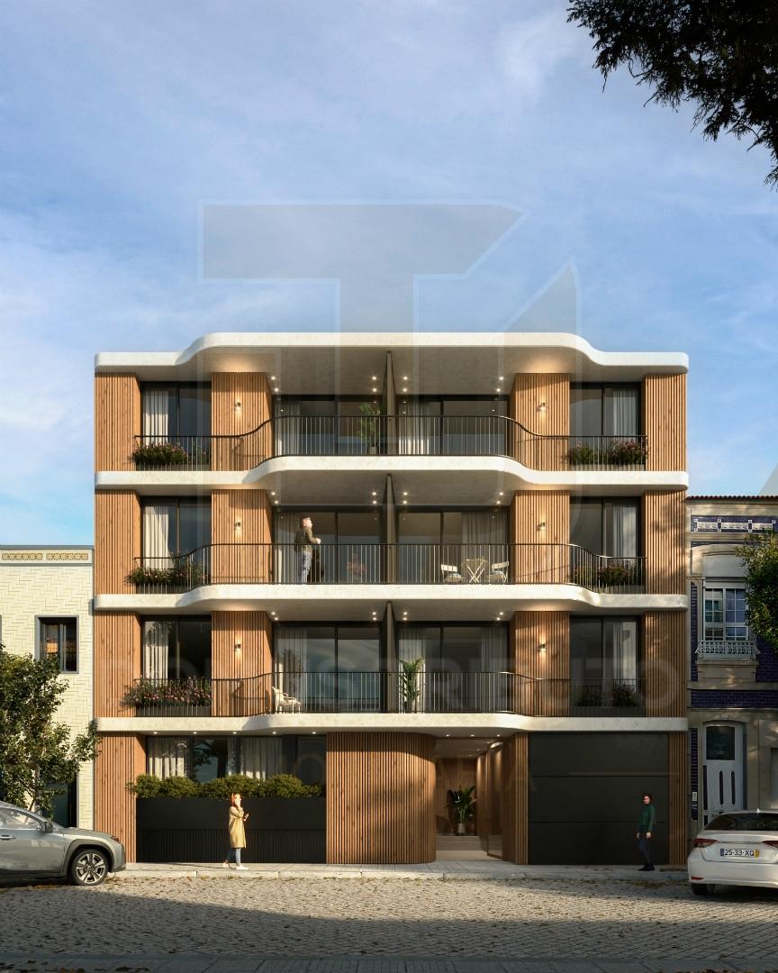 Apartamento T1+1 com Terraço de Luxo, Nova Construção, Matosinhos Sul