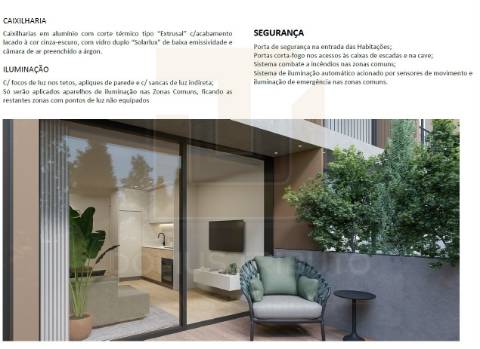 Apartamento T1+1 com Terraço de Luxo, Nova Construção, Matosinhos Sul