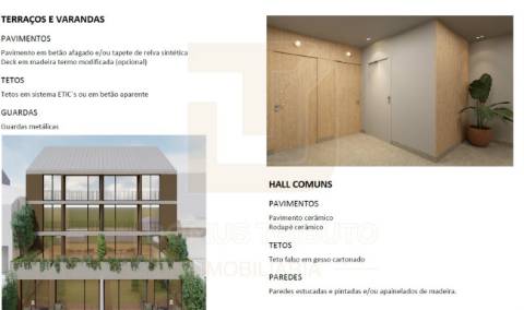 Apartamento T1+1 com Terraço de Luxo, Nova Construção, Matosinhos Sul