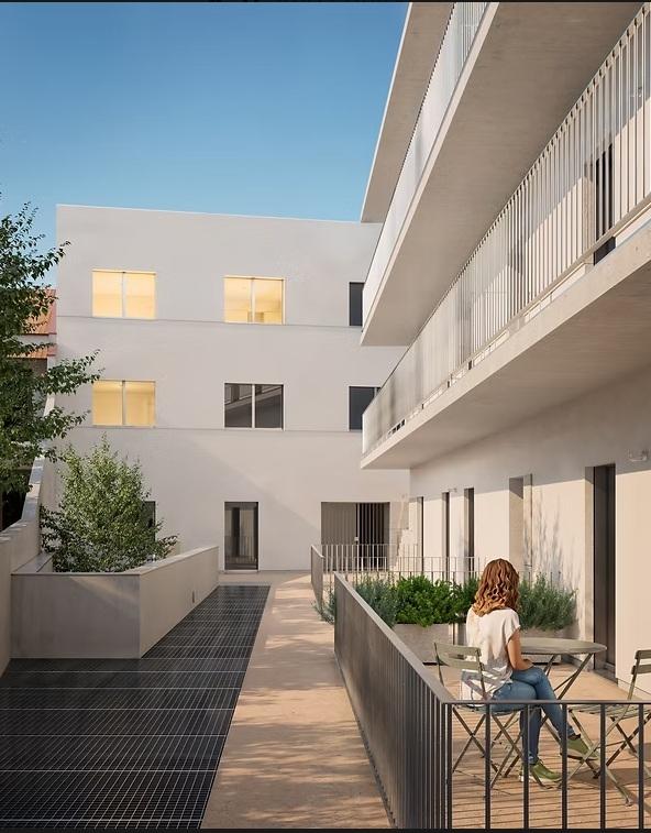 Apartamento T1 com Estacionamento em Novo Empreendimento em Campanhã