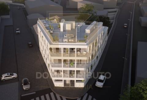 Apartamento T2 em construção, com Box junto ao Colégio Efanor, Matosinhos