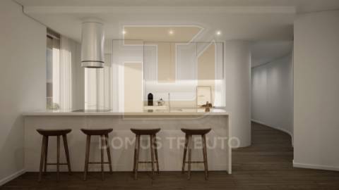 Apartamento T2 em construção, com Box junto ao Colégio Efanor, Matosinhos