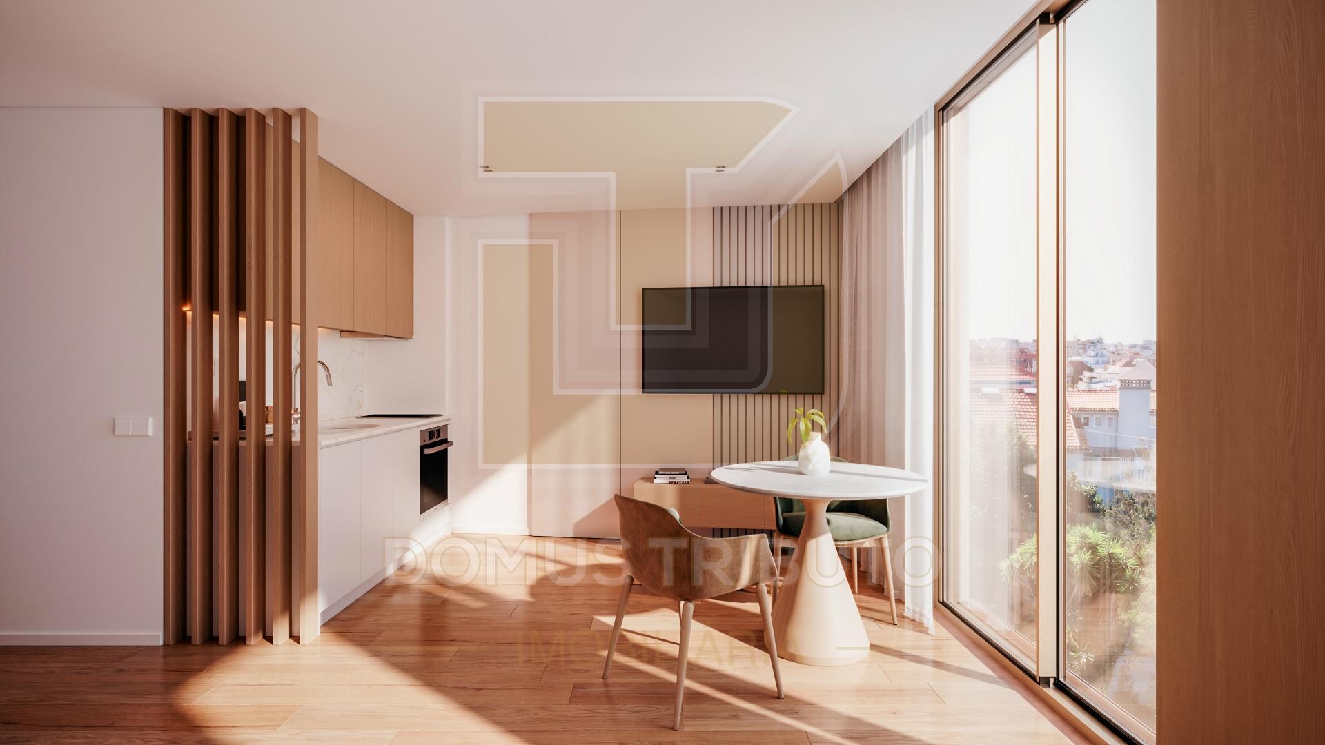 Apartamento T1+1 em Construção, Matosinhos Centro