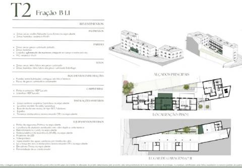 Apartamento T2 com Terraço em Construção Empreendimento em Campanhã