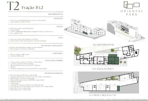 Apartamento T2 com Terraço em Construção Empreendimento em Campanhã
