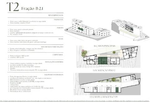 Apartamento T2 com Varanda em Construção Empreendimento em Campanhã