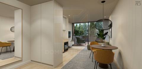 Apartamento T1 com Varanda, de Luxo, Nova Construção, Matosinhos Sul