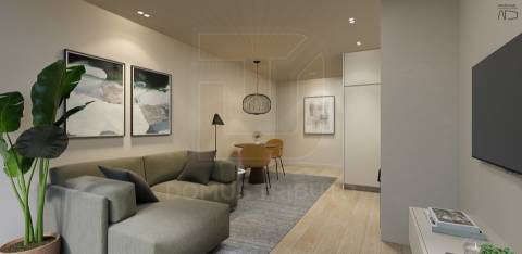 Apartamento T1 com Varanda, de Luxo, Nova Construção, Matosinhos Sul