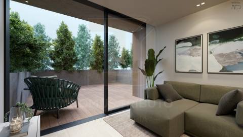 Apartamento T1 com Varanda, de Luxo, Nova Construção, Matosinhos Sul