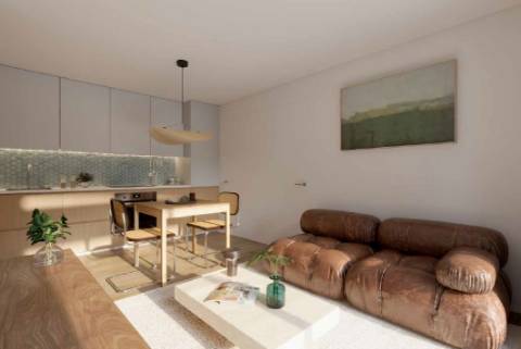 Apartamento T1 Smart com varanda, estacionamento, em construção, Arca D´água, Paranhos