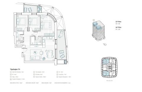 Apartamento T3  com terraço, estacionamento duplo, em construção, Arca D´água, Paranhos