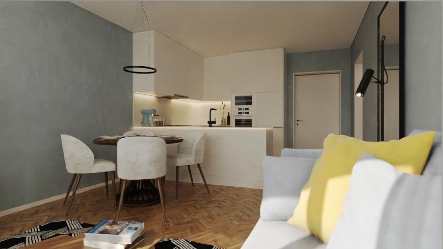 Apartamento T1 renovado na Rua de Santa Catarina — uma oportunidade para viver ou investir no centro