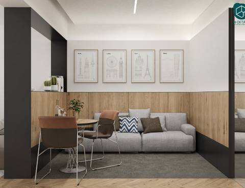 Apartamento T0+3, Novo, Sá da Bandeira, Baixa Porto