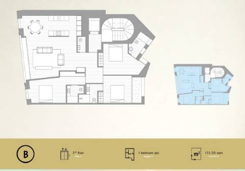 Apartamento T2, Novo, Sá da Bandeira, Baixa Porto